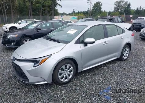 2024 Toyota Corolla Hybrid Le from USA, damaged, VIN JTDBDMHE2RJ006202